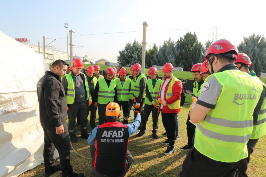 BURULAŞ, AFETLERE HAZIRLIKTA GÜCÜNÜ ARTIRIYOR