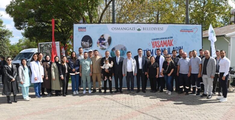 4 Ekim Dünya Hayvanları Koruma Günü Osmangazi’de kutlandı