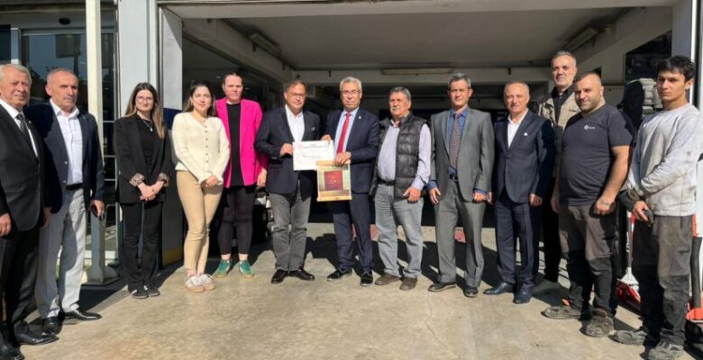 Ahi Sancağı Teşekkür Belgeleri Verildi