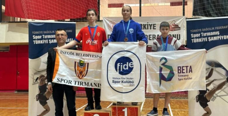 İNEGÖL BELEDİYESPORLU SPORCU TÜRKİYE’Yİ TEMSİL EDECEK