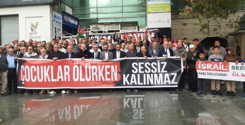 Gemlik’te Gazze’ye Destek Çadır Nöbeti Devam Ediyor