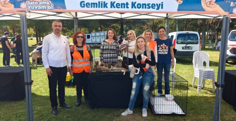 Gemlik Kent Konseyi Sokaktaki Canlar İçin Farkındalık Çalışması Yaptı