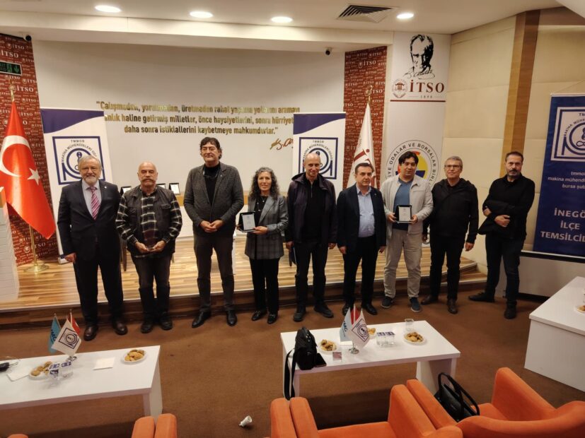 EZEL AKAY MAKİNE MÜHENDİSLERİNİN KONUĞU OLDU