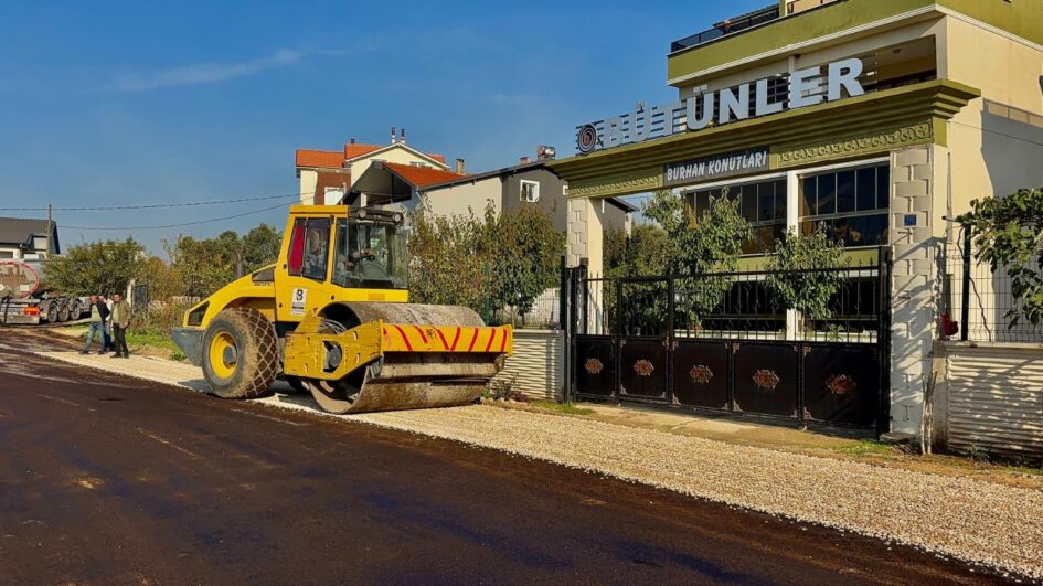 Gemlik Belediyesi’nden Kurşunlu’da Yol Çalışması
