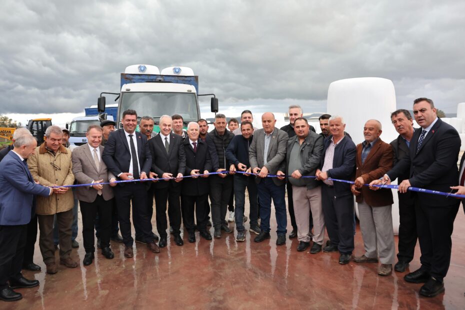 BURSALI ÇİFTÇİLERE SİLAJ PAKETLEME DESTEĞİ