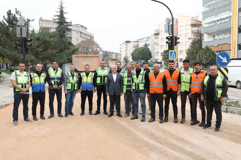 TUNA CADDESİ ULAŞIMIN YENİ KORİDORU OLUYOR