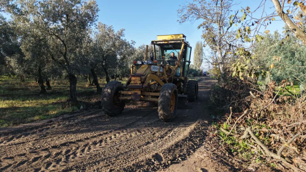 Gemlik Belediyesi Kırsalda Ulaşım Ağını Güçlendiriyor