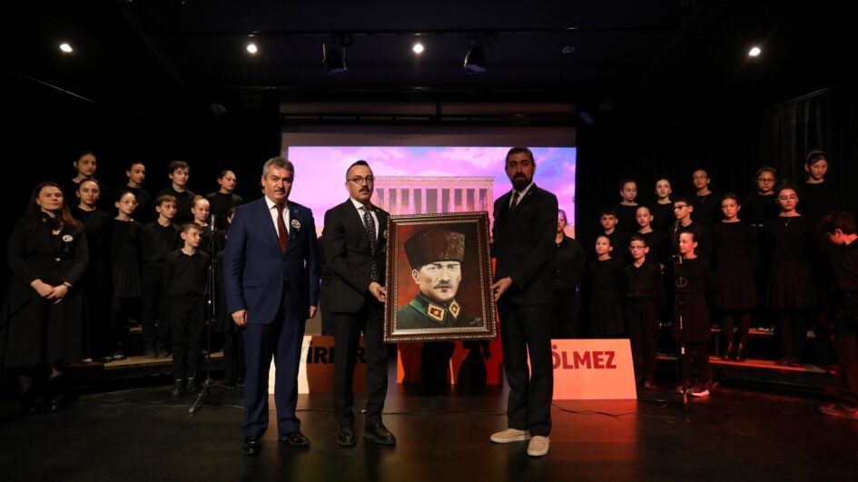 İNEGÖL: ULU ÖNDER MUSTAFA KEMAL ATATÜRK, VEFATININ 87. YILDÖNÜMÜNDE ANILDI