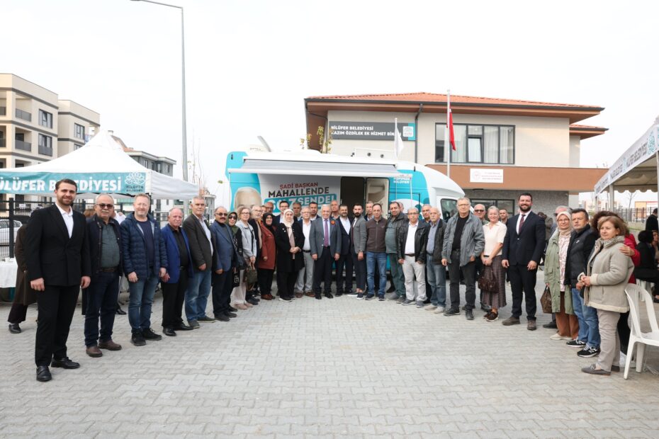 Başkan Şadi Özdemir, vatandaşların  sorun ve taleplerini mahallesinde dinledi