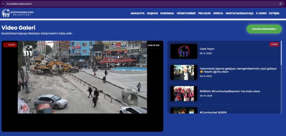 Mustafakemalpaşa’nın Nabzı Artık Dijitalde Atıyor