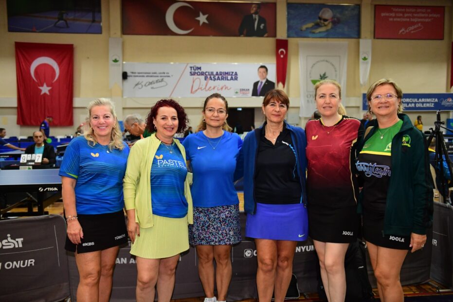 Ulusal Bursa Veteran Masa Tenisi Turnuvası Sona Erdi