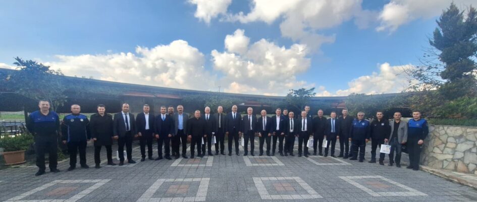 BURSA’NIN 17 İLÇESİNİN ZABITA MÜDÜRLERİ KARACABEY’DE BULUŞTU