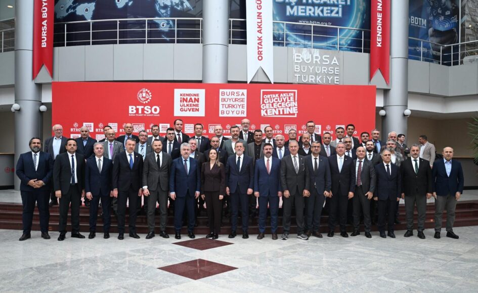 BTSO SANAYİCİ BULUŞMALARINDA GEMLİK PROJELERİ GÜNDEME GELDİ