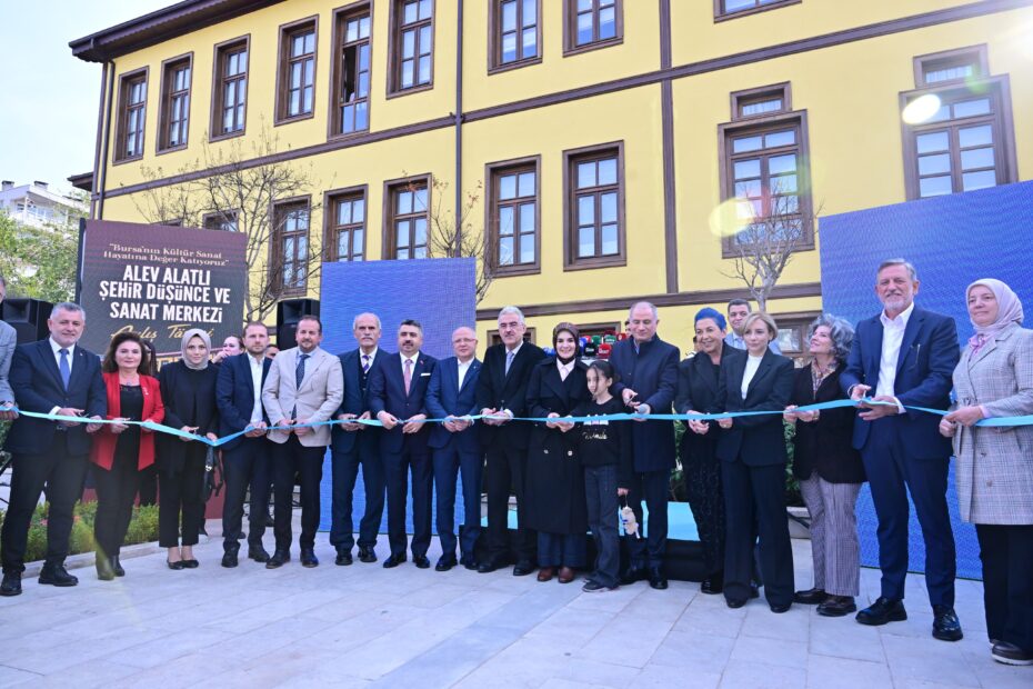 ALEV ALATLI ŞEHİR, DÜŞÜNCE VE SANAT MERKEZİ AÇILDI