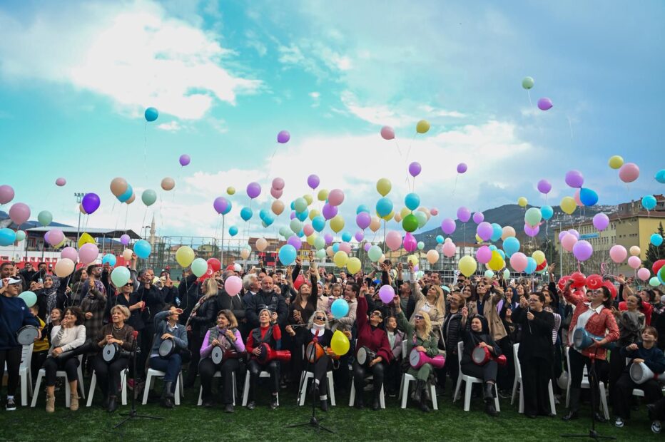 Balonlar Sudenur İçin Uçuruldu