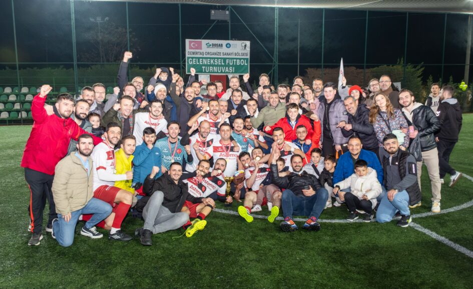 DOSAB-DOSABSİAD FUTBOL TURNUVASI’NDA KUPALAR SAHİPLERİNİ BULDU