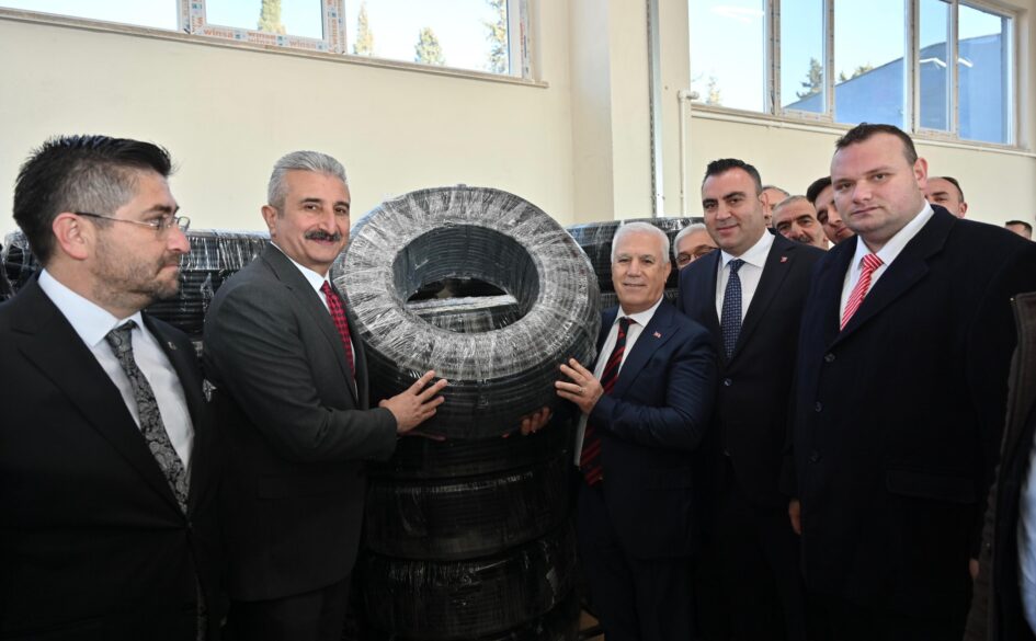 BURSA BÜYÜKŞEHİR’DEN ÇİFTÇİYE ‘ÇEVRECİ’ DESTEK