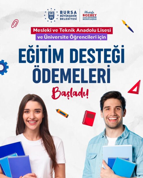 GENÇLERİN GELECEĞİNE BÜYÜKŞEHİR DESTEĞİ