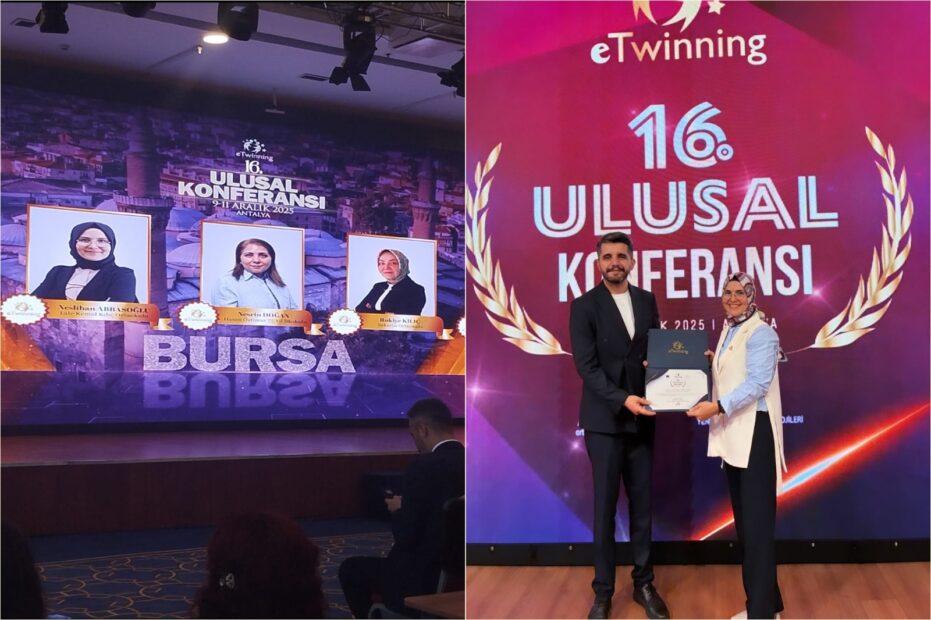 e-Twinning 16.Ulusal Konferansına Gemlik’ten Katılım
