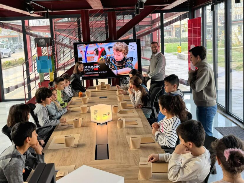 Nilüfer’de çocuklar sanatla iç içe