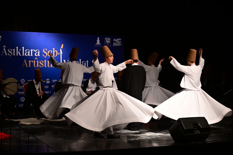 YILDIRIM’DA MEVLANA’YA VEFA GECESİ