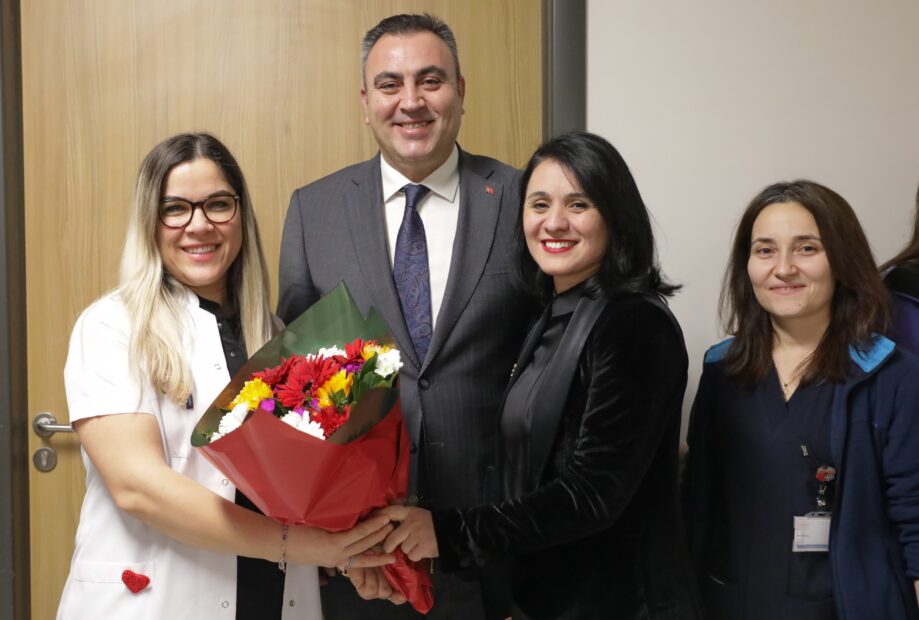 BÜYÜKŞEHİR’DEN YILIN SON VE İLK BEBEKLERİNE ZİYARET