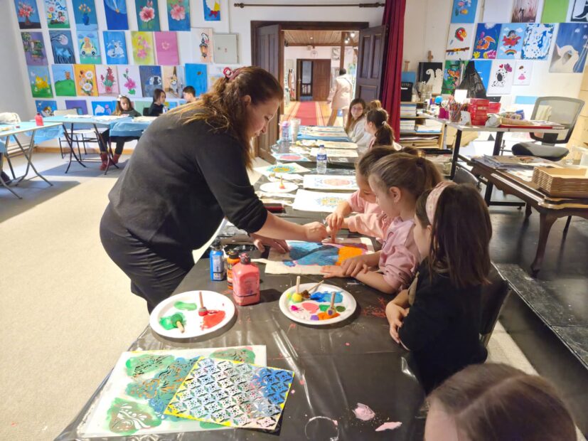 İNEGÖL’DE SÖMESTR TATİLİ SANATLA RENKLENDİ