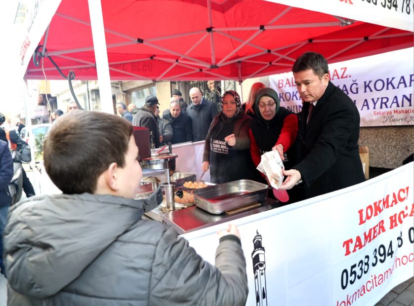 Başkan Aydın’dan Kayınvalidesinin Hayrına Lokma İkramı