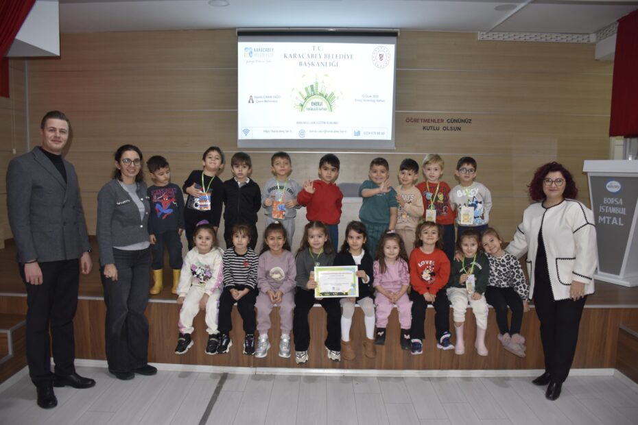 KARACABEY BELEDİYESİ’NDEN MİNİKLERE ENERJİ BİLİNCİ