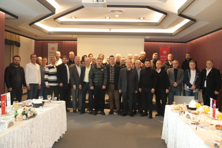 HAYAT HASTANESİ YÖNETİMİ MUDANYA MUHTARLARIYLA BULUŞTU