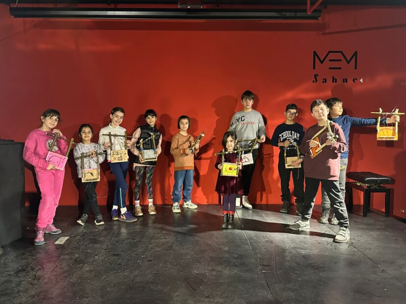 Çocuklar Nilüfer’de hayallerindeki liri tasarladı