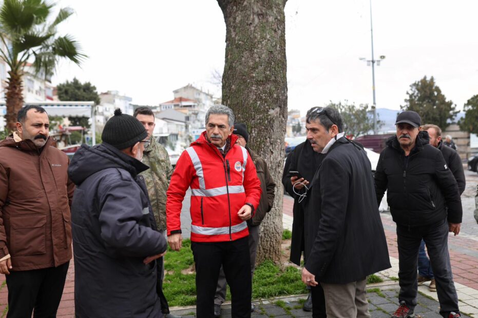 Gemlik’te Olumsuz Hava Koşullarına Anında Müdahale
