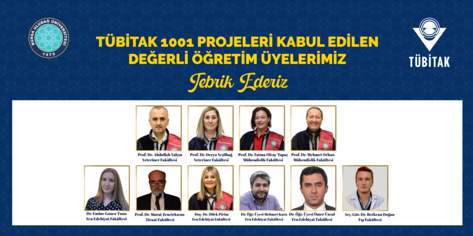 BUÜ, TÜBİTAK 1001 Projelerinde zirveye koşuyor