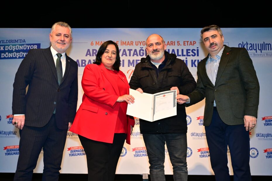 BÜYÜK DÖNÜŞÜM YOLUNDA TAPU SEFERBERLİĞİ DEVAM EDİYOR