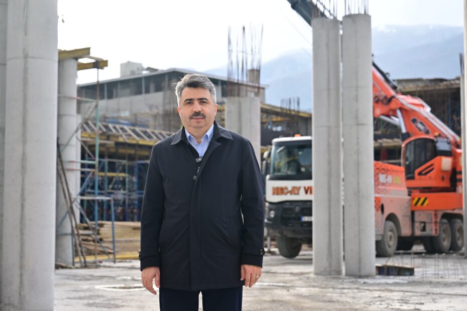 YAVUZSELİM KAPALI PAZAR ALANI’NDA ÇALIŞMALAR SÜRÜYOR