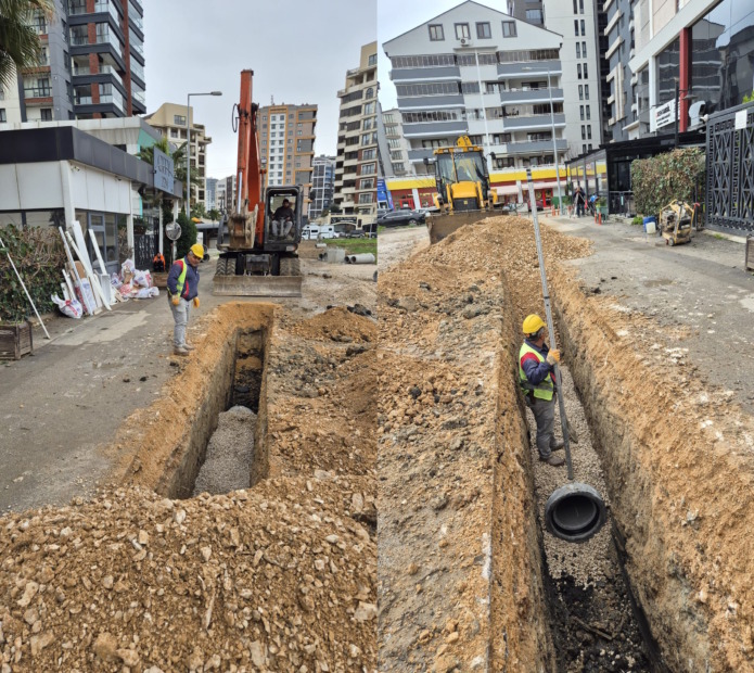 BÜYÜKŞEHİR’DEN ALTYAPI SORUNLARINA KALICI ÇÖZÜM