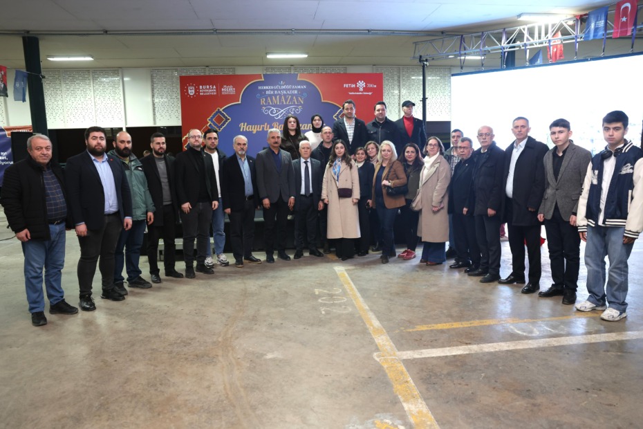BURSA’DA GÖNÜLLER BÜYÜKŞEHİR’İN İFTAR SOFRASINDA BULUŞTU