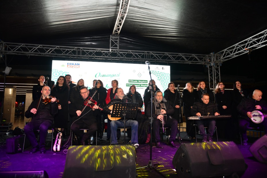 Osmangazi’de Ramazan Akşamı Türk Sanat Müziği Ezgileriyle Taçlandı