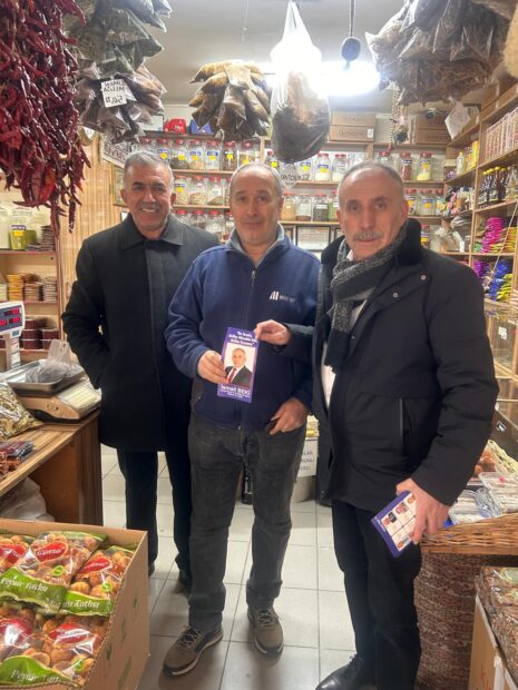 Oda Başkanı İsmail Beki Esnafla Buluşmasını Sürdürüyor