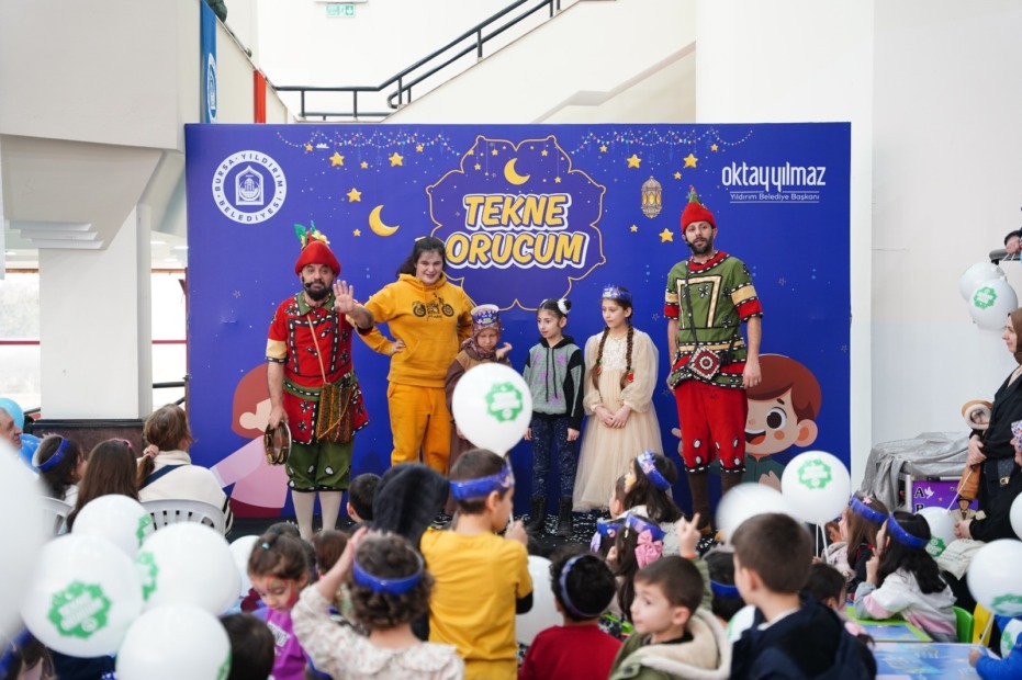 YILDIRIM’DA MİNİKLER İÇİN İFTAR VAKTİ