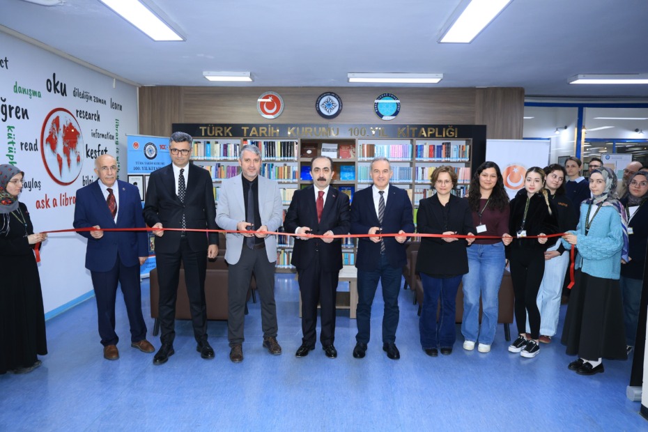 BUÜ’de Türk Tarih Kurumu 100. Yıl Kitaplığı Kuruldu