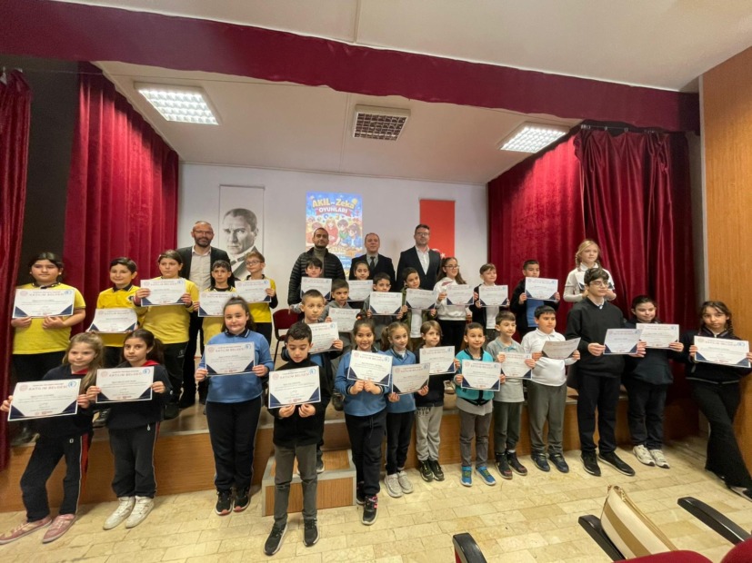 Gemlik’te Akıl ve Zeka Oyunları İlçe Finali Gerçekleştirildi