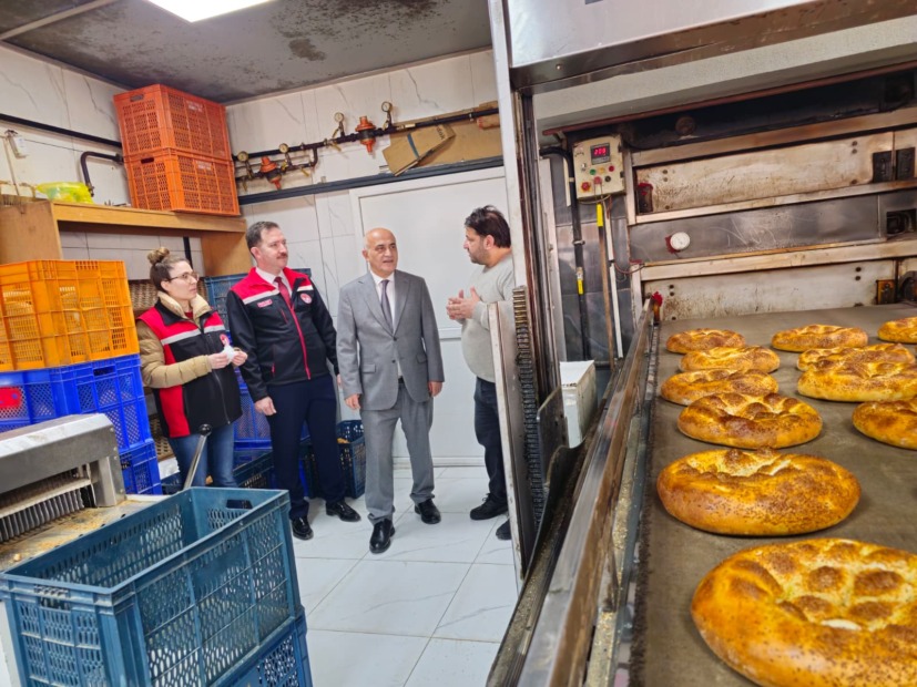 Kaymakam Canbaba Gıda Denetimine Katıldı