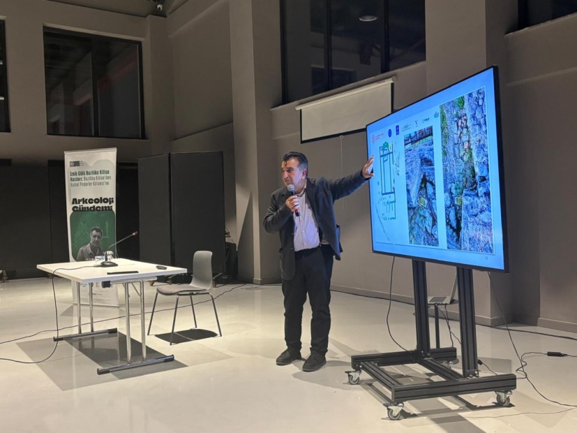 İznik Gölü’nün sular altındaki tarihi Pancar Deposu’nda konuşuldu