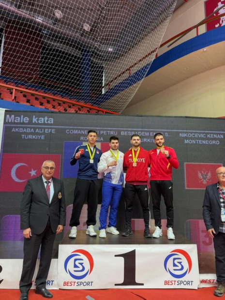 BELEDİYESPORLU KARATECİ BEŞBADEM, BALKAN ÜÇÜNCÜSÜ