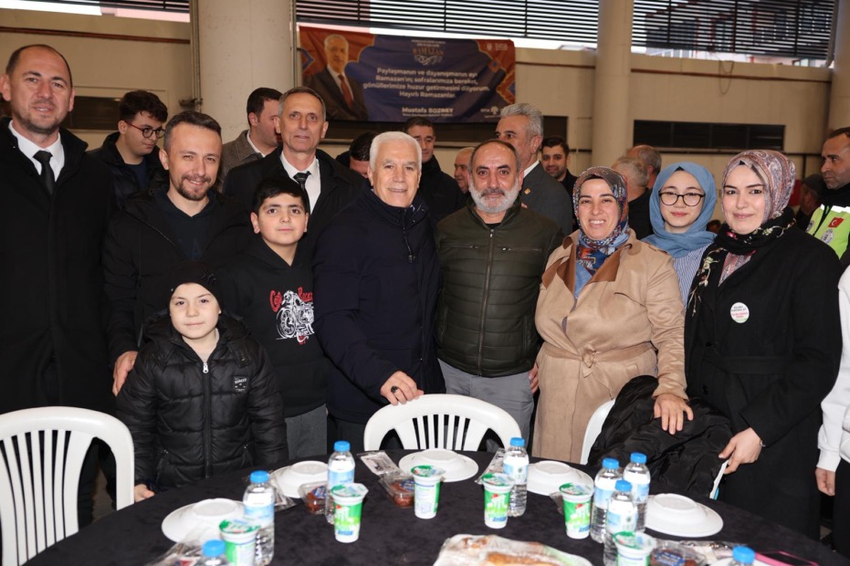 RAMAZAN’IN BEREKETİ YILDIRIM’DA PAYLAŞILDI