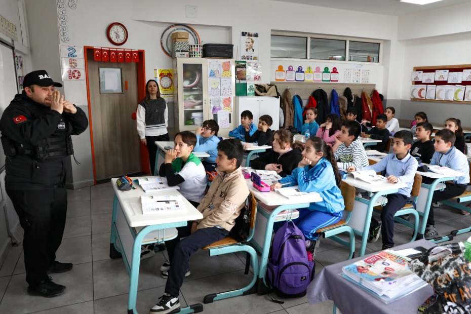 BURSA’DA MİNİKLERE AFET EĞİTİMİ