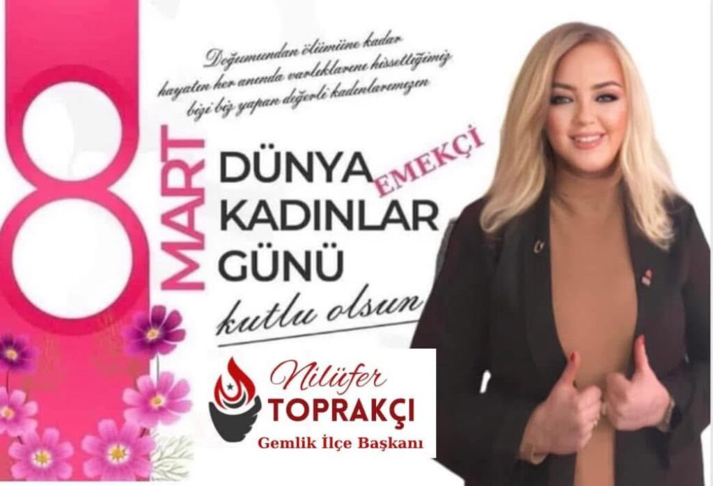 Nilüfer Toprakçı’dan Kadınlar Günü Mesajı
