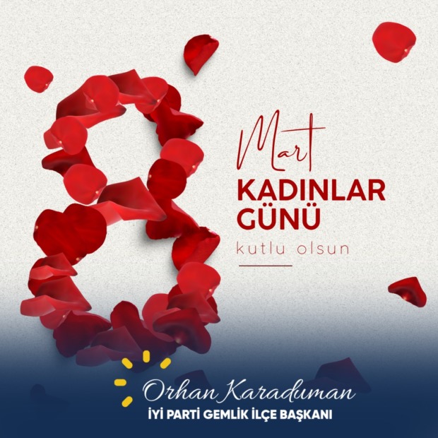 Orhan Karaduman’dan “8 Mart Dünya Kadınlar Günü” Basın Açıklaması