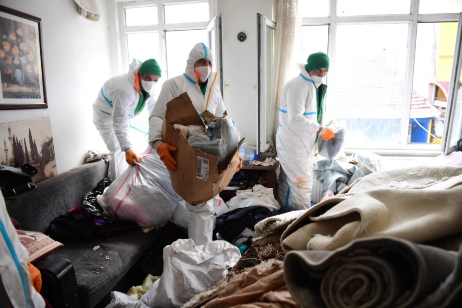 Kayıhan’da Çöp Ev Temizliği Vatandaşı Rahatlattı